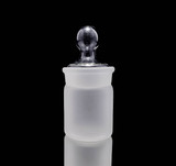 Large Ground Glass Jars